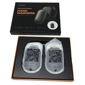 Ocoopa Rechargeable Hand Warmers Model UT3 Instant Heat Pocket Gloves NEW